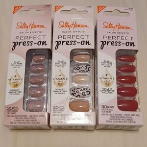 Sally Hansen Perfect Press-On Nail Set Trio